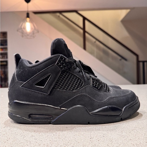 Air Jordan 4 Retro Black Cat size 8.5 - Picture 4 of 8
